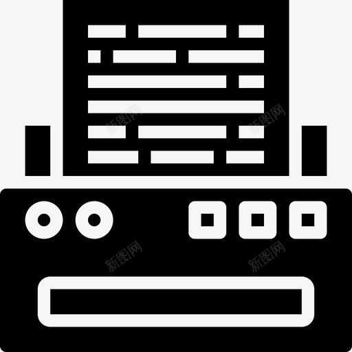 打印文件和文件夹5填充图标svg_新图网 https://ixintu.com 填充 打印 文件 文件夹