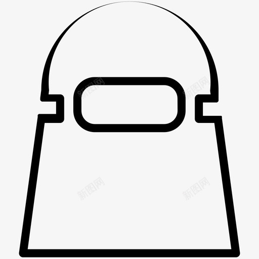 焊接头盔施工劳动图标svg_新图网 https://ixintu.com 劳动 劳动节 劳动节轮廓样式 工具 施工 焊接头盔