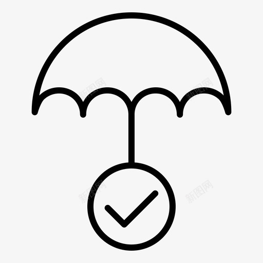 检查护理保险图标svg_新图网 https://ixintu.com 保护 保险 护理 检查