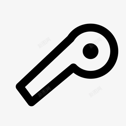 哨子篮球比赛图标svg_新图网 https://ixintu.com 哨子 比赛 篮球 运动