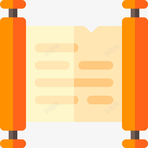 卷轴考古学18平面图标svg_新图网 https://ixintu.com 卷轴 平面 考古学18