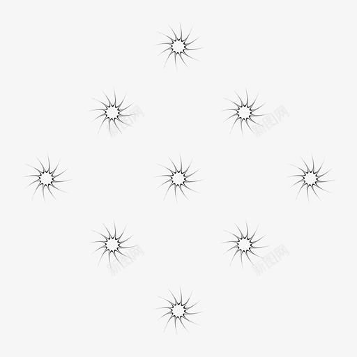 图案几何图案太阳图标svg_新图网 https://ixintu.com 几何 图案 太阳 瓷砖