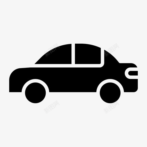 汽车运输131字形图标svg_新图网 https://ixintu.com 字形 汽车 运输131