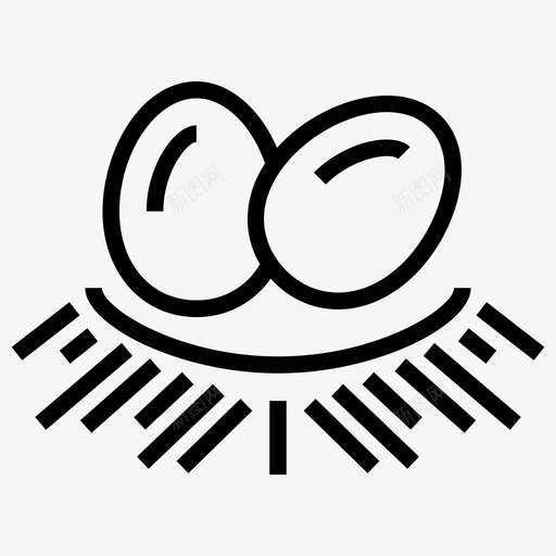 鸡蛋乳制品鸡蛋乳制品图标svg_新图网 https://ixintu.com 乳制品 养殖 农业 图标 有机 食品 鸡蛋
