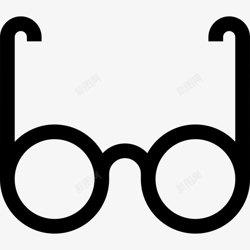 眼镜用户体验8线性图标svg_新图网 https://ixintu.com 体验 用户 眼镜 线性