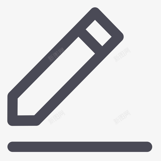 我的_编辑资料svg_新图网 https://ixintu.com 我的_编辑资料