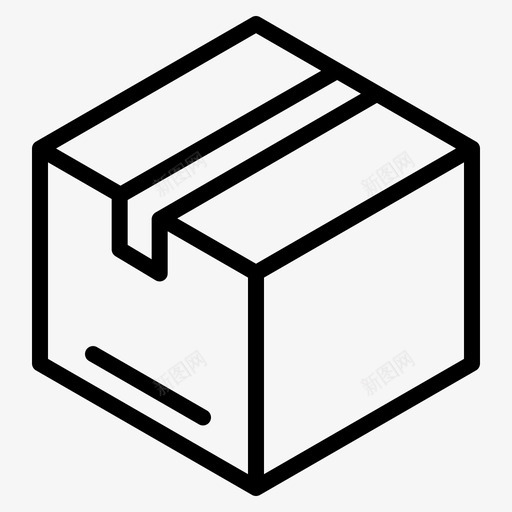 捆绑物流包装图标svg_新图网 https://ixintu.com 包装 捆绑 物流