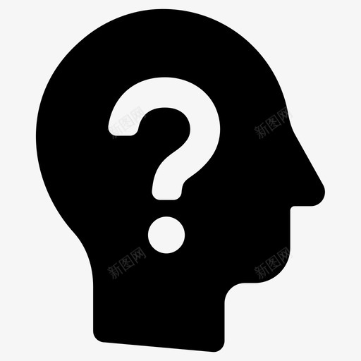 问题常见问题解答帮助图标svg_新图网 https://ixintu.com 帮助 常见 支持 查询 问题 问题解答
