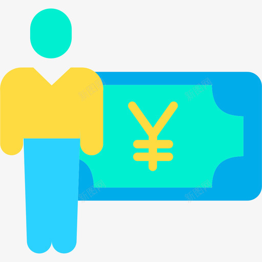 工资升职3持平图标svg_新图网 https://ixintu.com 升职 工资 持平