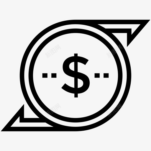 回报率权益利润图标svg_新图网 https://ixintu.com 储蓄和投资线向量图标集 利润 回报率 权益 财务回报 退款