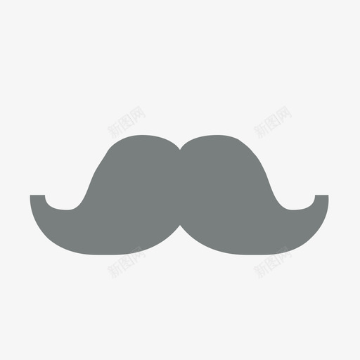 icons8-mustache_2svg_新图网 https://ixintu.com icons8-mustache_2