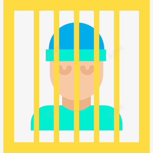 监狱法律和犯罪3公寓图标svg_新图网 https://ixintu.com 公寓 法律和犯罪3 监狱