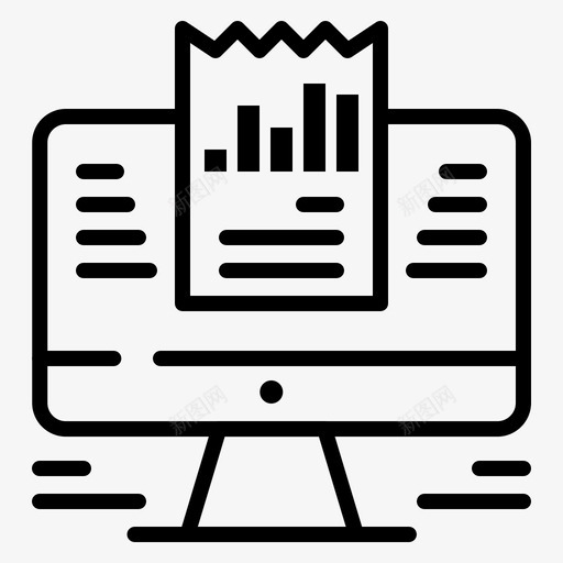 报告计算机数据图标svg_新图网 https://ixintu.com 报告 数字 数据 文稿 演示 电脑 笔记本 营销 计算机