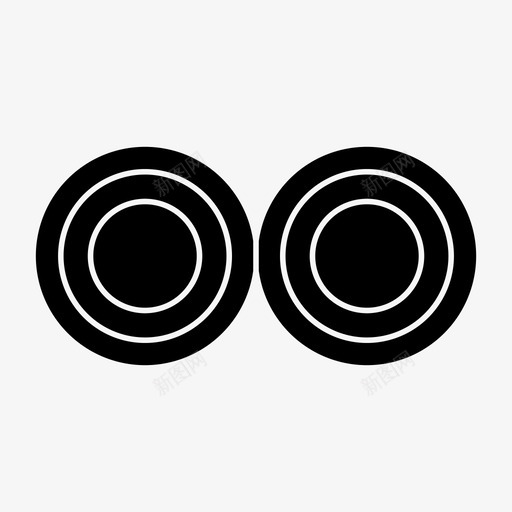 分圆分块分离图标svg_新图网 https://ixintu.com 分圆 分块 分离 圆的相互作用和元素