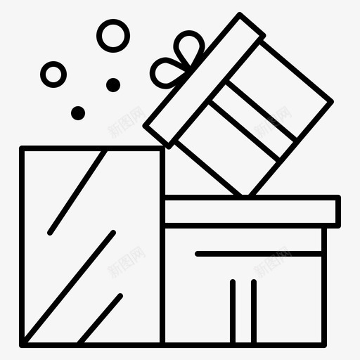 礼物盒子开斋节图标svg_新图网 https://ixintu.com 套餐 开斋节 盒子 礼物 购物