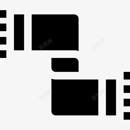 围巾冬季运动4填充图标svg_新图网 https://ixintu.com 冬季运动 围巾 填充