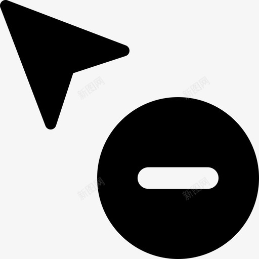 删除选择选择和光标27填充图标svg_新图网 https://ixintu.com 光标 删除 填充 选择