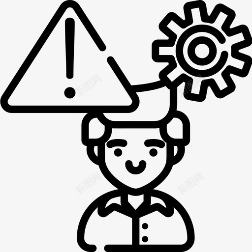 风险管理70线性图标svg_新图网 https://ixintu.com 管理 线性 风险