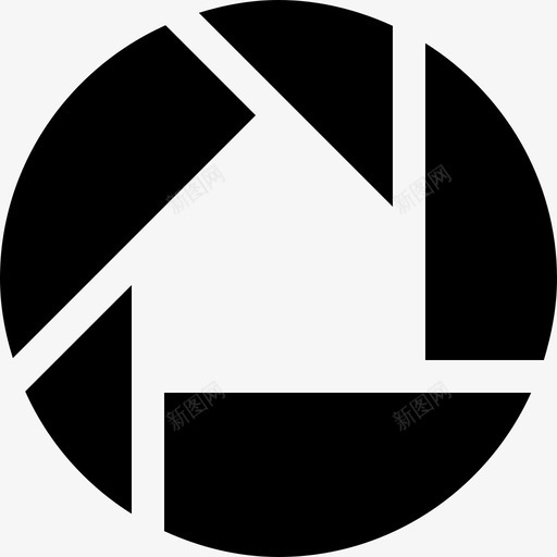 Picasa社交媒体110已填充图标svg_新图网 https://ixintu.com Picasa 填充 媒体 社交