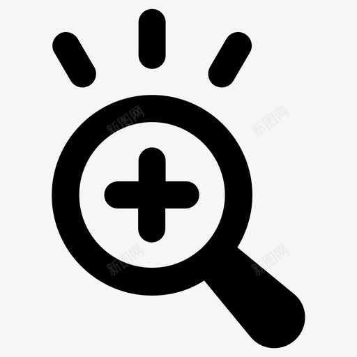 缩放查找查看图标svg_新图网 https://ixintu.com 搜索 放大 查找 查看 缩放