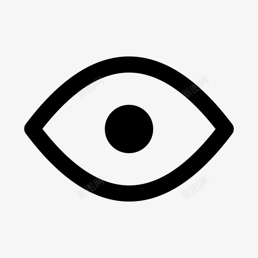 眼看网站图标svg_新图网 https://ixintu.com 网站