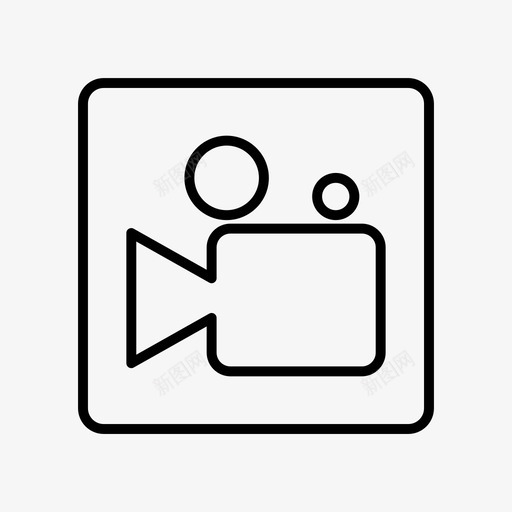 摄像机电影院电子产品图标svg_新图网 https://ixintu.com 技术 摄像机 电子产品 电影 电影院