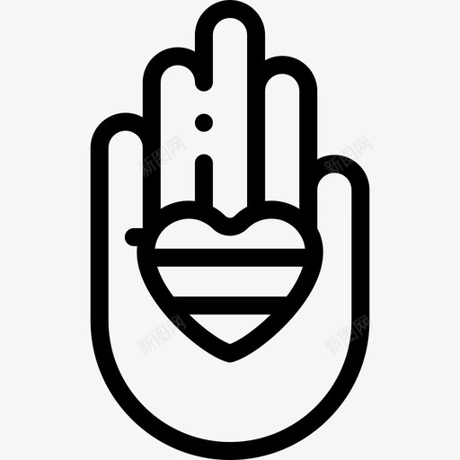 爱世界骄傲日10直系图标svg_新图网 https://ixintu.com 世界 直系 骄傲