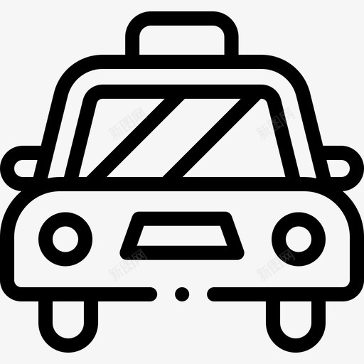 出租车城市50直达图标svg_新图网 https://ixintu.com 出租车 城市50 直达