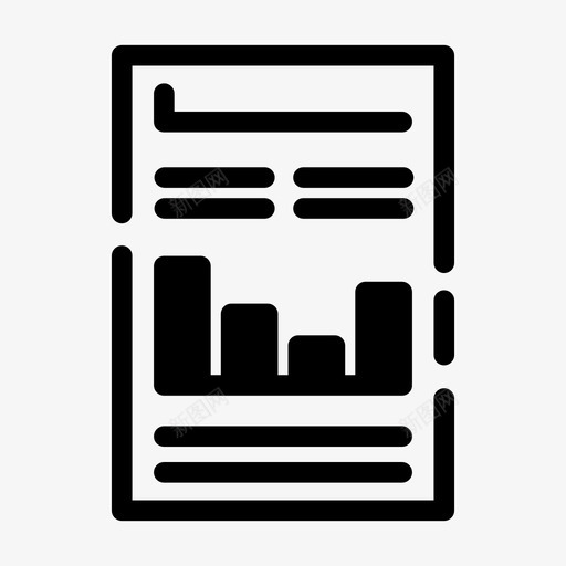演示文稿布局图表文档图标svg_新图网 https://ixintu.com 图表 实体 布局 文档 文稿 演示 表格