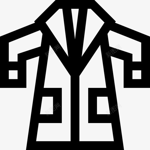 外套冬衣和附件3直纹图标svg_新图网 https://ixintu.com 冬衣 外套 直纹 附件