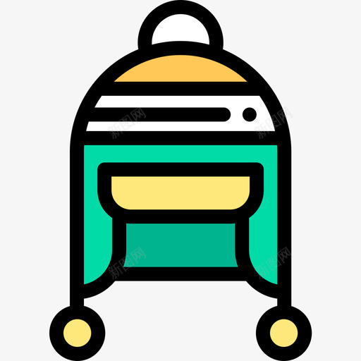 冬帽冬衣9线条色图标svg_新图网 https://ixintu.com 冬帽 冬衣 线条