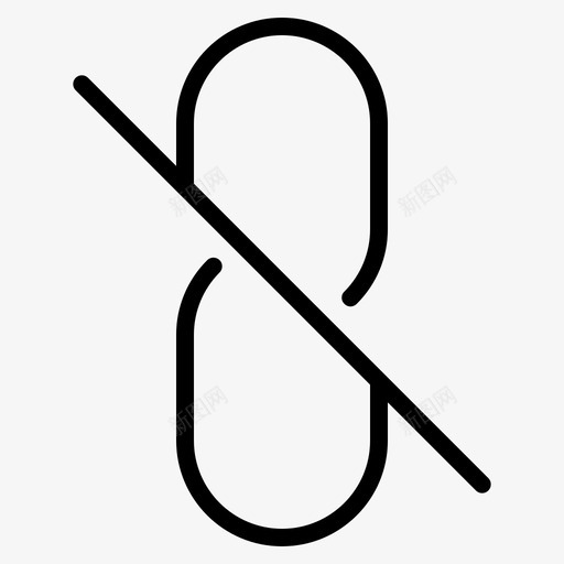 取消链接附件嵌入图标svg_新图网 https://ixintu.com ui 取消 嵌入 文件 混合 链接 附件