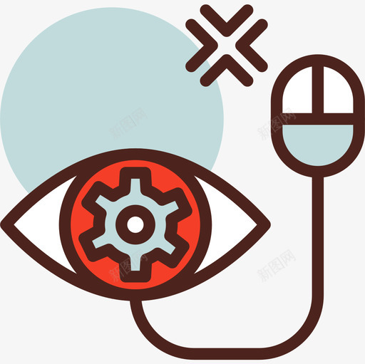 互联网人工智能56线性颜色图标svg_新图网 https://ixintu.com 互联网 人工智能56 线性颜色