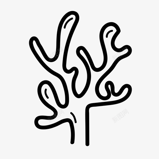 珊瑚海洋岩石图标svg_新图网 https://ixintu.com 大海 岩石 海洋 海洋手绘2 珊瑚