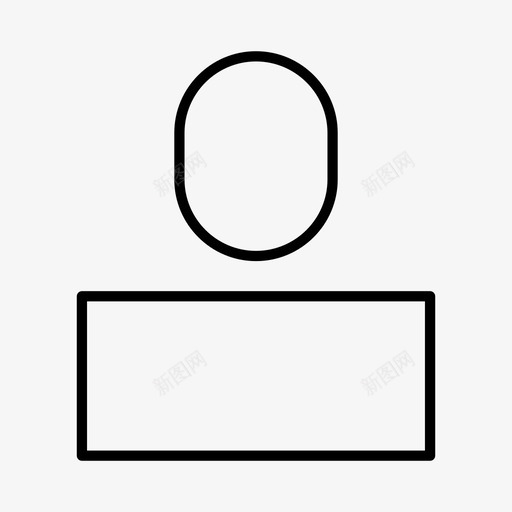 人物头像数字档案图标svg_新图网 https://ixintu.com 人物 头像 数字档案 表情符号