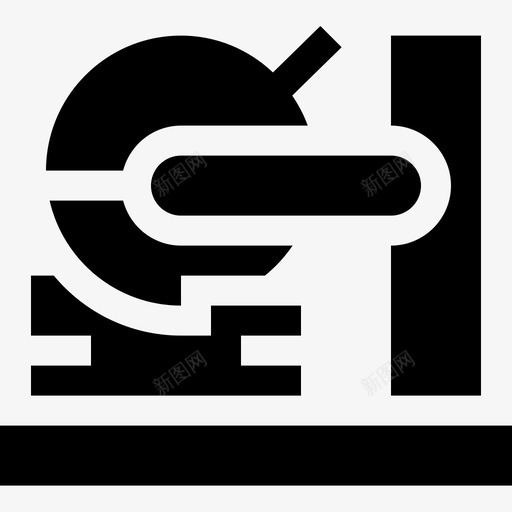 激光切割机工程70填充图标svg_新图网 https://ixintu.com 切割机 填充 工程 激光