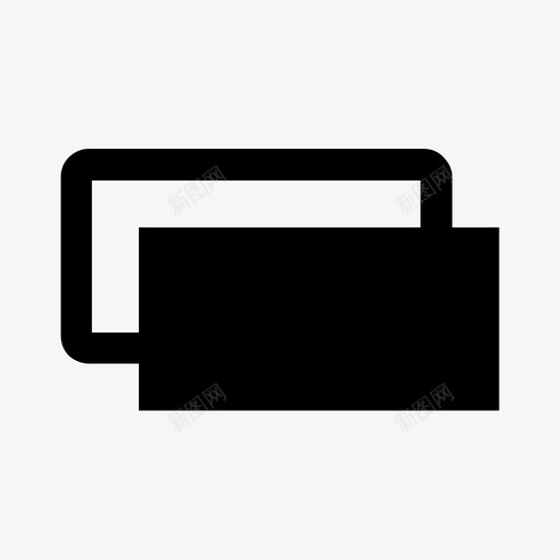 复制文档页面图标svg_新图网 https://ixintu.com 复制 文档 纸张 页面
