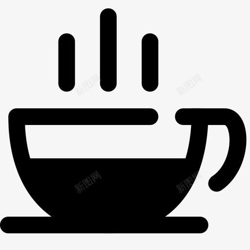 设施_咖啡厅_iconsvg_新图网 https://ixintu.com 设施_咖啡厅_icon