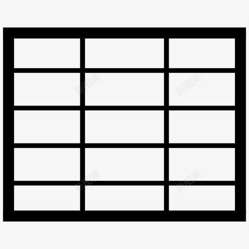 表格样式4svg_新图网 https://ixintu.com 表格样式4