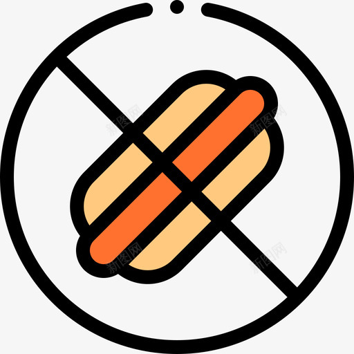 没有食物水上公园31线颜色图标svg_新图网 https://ixintu.com 公园 水上 没有 颜色 食物