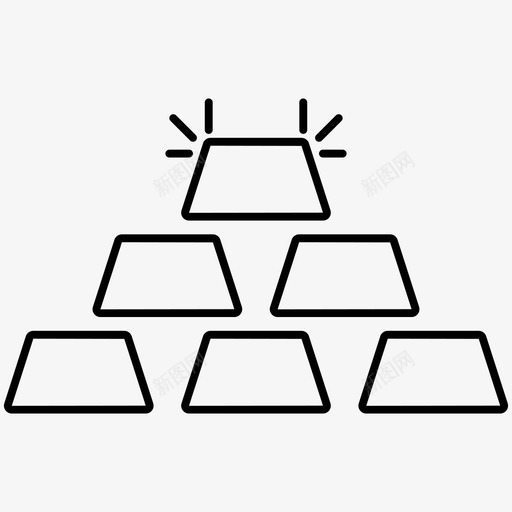 铸锭砖块金融图标svg_新图网 https://ixintu.com 投资 砖块 金融 银行和金融图标2019 铸锭 黄金