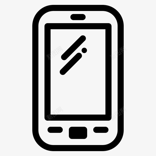 手机华为移动图标svg_新图网 https://ixintu.com 三星 华为 手机 智能 移动