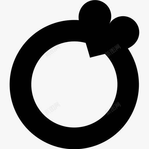 结婚戒指订婚爱情图标svg_新图网 https://ixintu.com 婚姻 爱情 结婚戒指 订婚