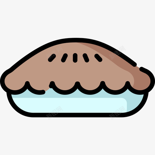 面包店外卖42原色图标svg_新图网 https://ixintu.com 原色 外卖 面包店