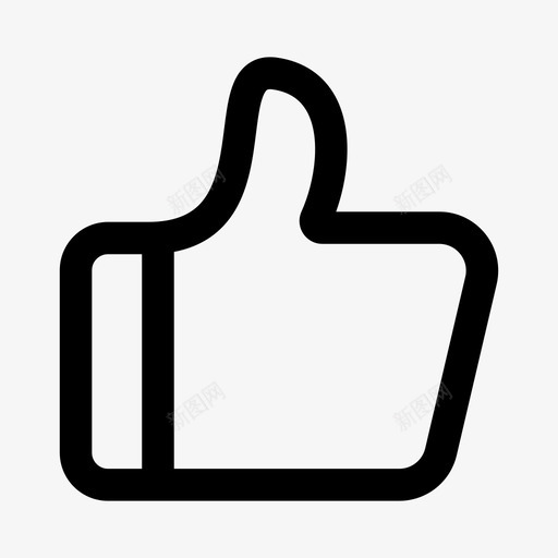 点赞默认svg_新图网 https://ixintu.com 点赞默认