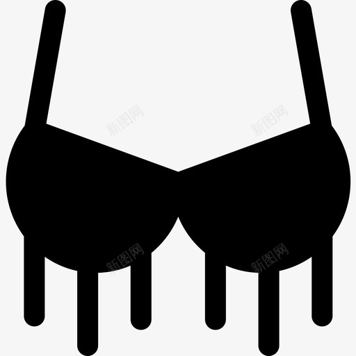 胸罩巴西嘉年华23填充图标svg_新图网 https://ixintu.com 填充 巴西嘉年华23 胸罩