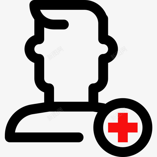 医生紧急情况7双音图标svg_新图网 https://ixintu.com 医生 双音 情况 紧急