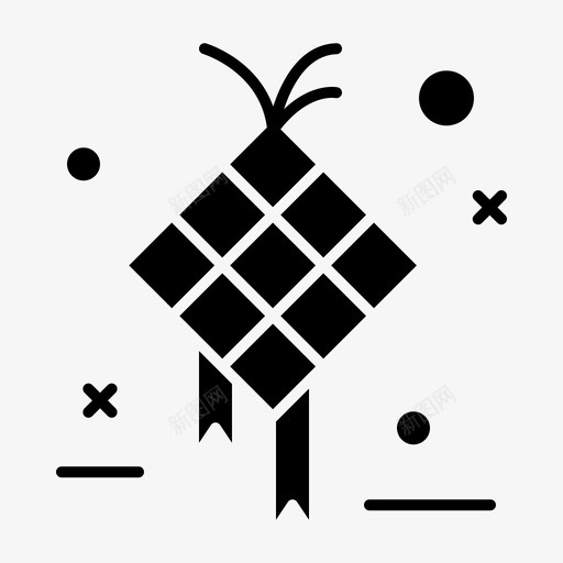 装饰创意图标svg_新图网 https://ixintu.com 创意 开斋节 悬挂 装饰 设计