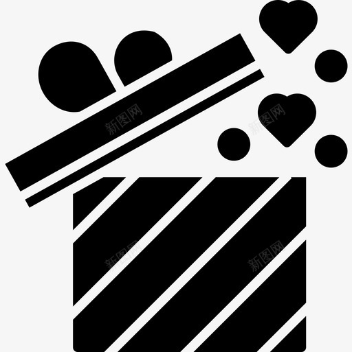 礼物聚会和庆祝20雕文图标svg_新图网 https://ixintu.com 庆祝 礼物 聚会 雕文