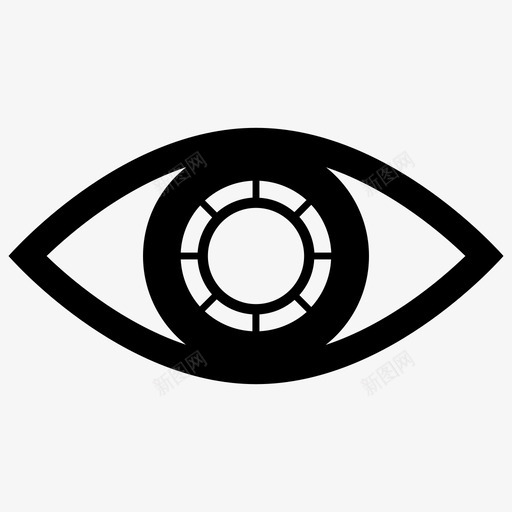 赌博成瘾强迫性障碍性图标svg_新图网 https://ixintu.com 强迫性 病理性 眼睛收集 赌博成瘾 障碍性